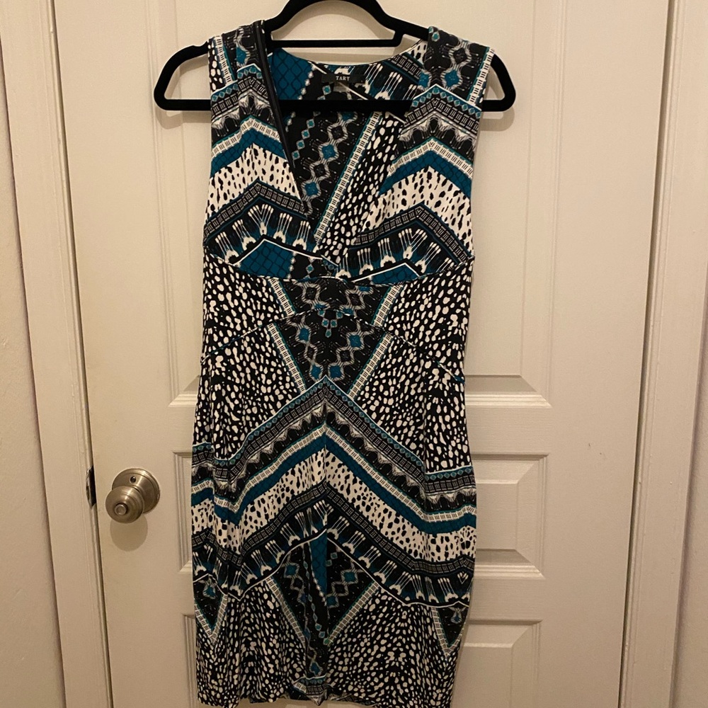 Green matrix dress